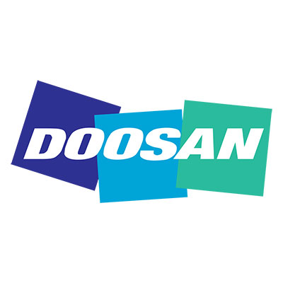 Picture showing the Doosan logo