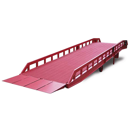 Picture showing a rear view of a Glosrose Loading Ramp
